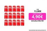 Pack 15 latas Coca Cola original o zero 33ml