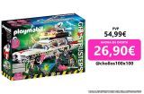 PLAYMOBIL Ghostbusters 70170 Ecto-1A con Módulo de Luz y Sonido