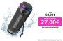 Tronsmart T7 Altavoz Portátil Bluetooth 5.3, Luces Led y Protección Agua IPX7