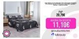 Juego Sábanas de Cama Estampada 3 Piezas,50%Algodón 50%Poliéster ,En verano para cama 90/135/150,Incluye 1sabana bajera ajustable, 1 Encimera, 1 Funda de Almohada.