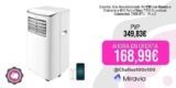 Cecotec Aire Acondicionado Porttil con Mando a Distancia y Wifi ForceClima 7500 Soundless Connected. 7000 BTU, 15 m2