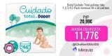Dodot Cuidado Total pañales talla  1,2,3,4,5-Pack mensual 36 a 56 pañales