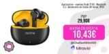 Auriculares – realme Buds T100, Bluetooth 5.3, Autonomía de hasta 28 horas, IPX5