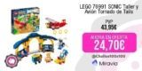 LEGO 76991 SONIC Taller y Avión Tornado de Tails