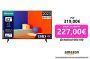Hisense 43A6K UHD 4K VIDAA Smart TV, 43 Pulgadas Televisor, Dolby Vision, Modo Juego Plus, DTS Virtual X, Control por Voz televisor, Modelo 2023