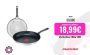 Set de sartenes – Tefal Daily Cook, 2 sartenes, 20 y 26 cm, Antiadherentes, Acero inoxidable