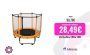 ALLINLIFE Trampolín portátil para niños ALLINLIFE de 120 cm / 140 cm, ideal para regalo de Navidad, espuma anticolisión para saltar y actividades de trampolín interior en trampolín interior para 4-15 años