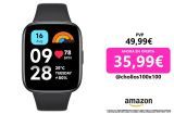 Xiaomi Redmi Watch 3 Active – Llamadas Bluetooth, Pantalla LCD de 1,83”, Monitor de frecuencia cardíaca, 100 Modos Deportivos, hasta 12 días de autonomía, Negro (Versión ES + 3 años de garantía)