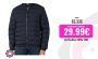 Springfield 956377 Abrigo, Azul Oscuro, S para Hombre