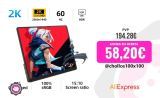 ZSUS-Monitor portátil 2K de 2160×1440, 14 pulgadas, 60HZ, para portátil, XBox, PS4/5, Switch, TV Box, teléfono celular, PC, extensión móvil