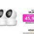 EZVIZ Camara de Vigilancia Interior con Seguimiento Automático, 4MP Cámara IP Domicilio WiFi 360° para Bebe con Visión Nocturna Color, Detección Humana,Llamada Bidireccional, Soporta 512GB, CP1 Pro