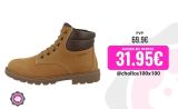 Geox J Shaylax Boy B, Botines para Niño, Multicolor (Yellow/Brown), 31 EU