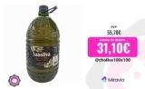 Aceite de oliva virgen Extra Sanoliva  5 litros, procedente de primera extraccion en Frio