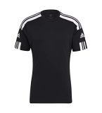 adidas Squad 21 JSY SS T-Shirt, Mens, Black/White, Medium