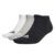 ADIDAS IC1337 T SPW LOW 3P Socks Unisex medium grey heather/white/black L