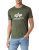 ALPHA INDUSTRIES Basic Camiseta, Verde (Dark Olive-142), XL para Hombre