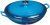Amazon Basics – Cacerola de hierro fundido esmaltado con tapa, 3,1 L, Azul