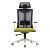Amazon Brand – Umi Silla Oficina Silla de Escritorio ergonómica y giratoria de Malla con Soporte Lumbar Regulable