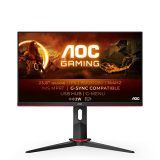 AOC Monitor Gaming 24G2U – 24″ FHD, 144 Hz, 1ms, FreeSync Premium (1920×1080, HDMI, DisplayPort, USB Hub)