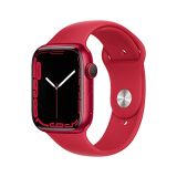 Apple Watch Series 7 (GPS + Cellular) – Caja de Aluminio (Product) Red de 45 mm – Correa Deportiva (Product) Red – Talla única