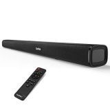 Barra de sonido para dispositivos de TV con subwoofers integrados, altavoz Saiyin TV, 80 W, sistema de sonido