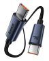 Baseus Cable USB C a USB C Carga Rapida 100W, 2M Cable Cargador Tipo C PD 3.0, PPS, QC 5.0/4.0+, Nylon Cable USBC para de Movil Android, MacBook Air/Pro, iPad Pro 12.9/11/Air/Mini, Samsung Galaxy