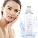 Binecer Limpieza Facial Ultrasonica,Skin Scrubber, Peeling Ultrasónico Facial, Limpiador Facial Ultrasonico Profesional