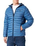 BLEND Bhromsey Hood Chaqueta Acolchada, 194026_Ensign Blue, S para Hombre