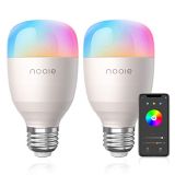 Bombilla LED Inteligente E27 10W Nooie Bombilla WiFi 2800K-6000K 800 Lúmenes