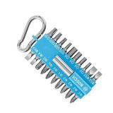 Bosch Set de puntas de 21 piezas Azul (con soporte de puntas universal, mosquetón, accesorio para destornilladores eléctricos)