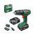 Bosch Taladro percutor a batería EasyImpact 18V-40 (2 baterías de 2.0 Ah, sistema de 18 V, en maletín de transporte)