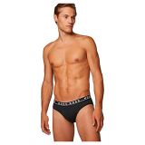 Pack de 3 Calzoncillos BOSS Brief en color negro y banda elástica distintiva por tan solo 16 euros
