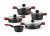 BRA Premiere – Batería 5 piezas de aluminio fundido con antiadherente, apta para todo tipo de cocinas Incluso inducción [Amazon Exclusive]