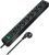 Brennenstuhl Eco-Line regleta de Enchufes con 8 tomas de corriente (interruptor, protección infantil), Negro, 3 m