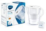 BRITA Marella blanca XL – Jarra de Agua Filtrada con 1 cartucho MAXTRA+