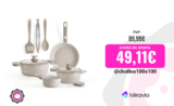 Batería Monix Denmark – 9 Piezas de Aluminio Fundido para Cocinar Sin Preocupaciones