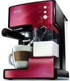 Cafetera para espresso, cappuccino y latte Breville PrimaLatte| Bomba italiana con 15 bar