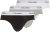 Calvin Klein Hombre Pack de 3 Calzoncillos Hip Briefs Algodón con Stretch, Multicolor (Black/White/Grey Heather), XL