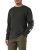 Carhartt Camiseta con logotipo gráfico en la manga larga, tejido grueso, Relaxed Fit Para Hombre, Marrón Peat, M