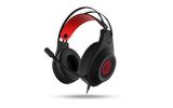 Cascos Gaming Ozone Rage X60 – Auriculares con microfono – Sonido 7.1 Virtual, LED rojo, Altavoces 50mm