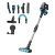 Cecotec Aspirador Escoba Sin Cable Conga Rockstar 1200 Ultimate ErgoFlex. Digital, 3 en 1, 430 W, 24 kPa