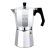 Cecotec cafetera Italiana MokClassic 300 Shiny. Fabricada en Aluminio Fundido por menos de 6 euros