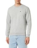 Champion Legacy Basics-Powerblend Fleece Crewneck Sudadera, Gris Claro, S para Hombre
