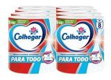 Colhogar Paratodo Maxirolls 8×1 – Papel de Cocina Multiusos y Absorbente – 8 Rollos