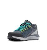 Columbia Trailstorm Waterproof, Zapatillas de Senderismo Mujer, Gris Graphite Dolphin, 38 EU