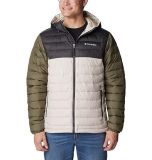 Columbia Hombre Chaqueta con Capucha, Powder Lite