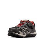 Columbia KIDS REDMOND WATERPROOF Zapatillas De Senderismo Y Trekking impermeables Unisex niños , Negro (Black x Flame) – Youth, 35 EU
