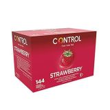 Control Strawberry – Caja con 144 Preservativos
