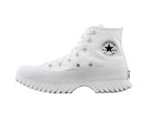 Converse Chuck Taylor All Star Lugged 2.0, Sneaker Mujer, White/Egret/Black, 38 EU