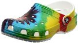 Crocs Classic Tie Dye Clogs, Zuecos unisex a excelente precio